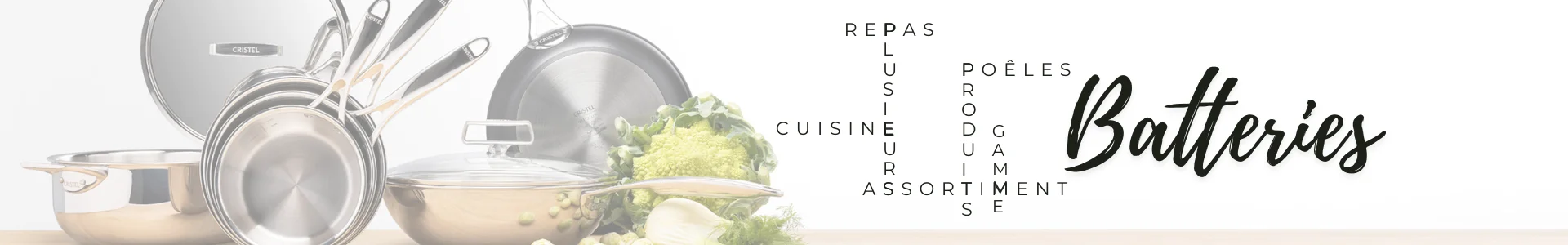 Batterie cuisine haut de gamme Made in France | Coin-fr