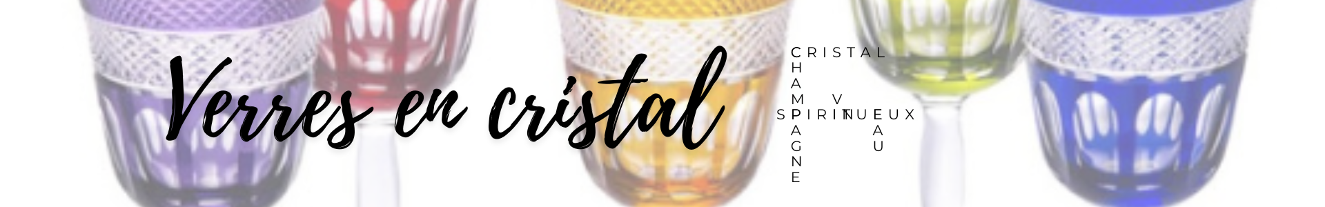 Verres en cristal design Made in France | Coin-fr