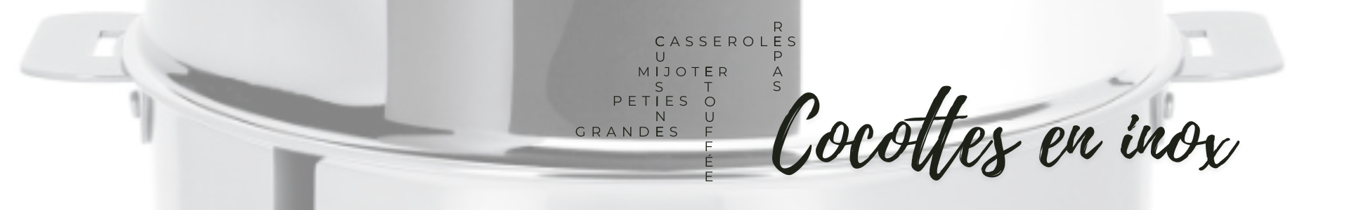 Cocotte en inox design Made in France | Coin-fr