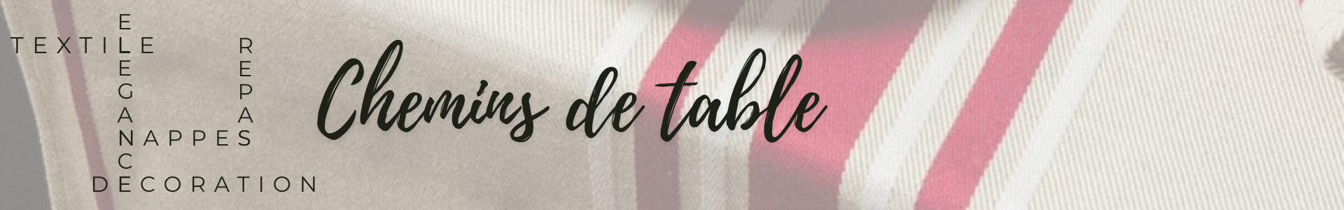 Chemin de table design Made in France | Coin-fr