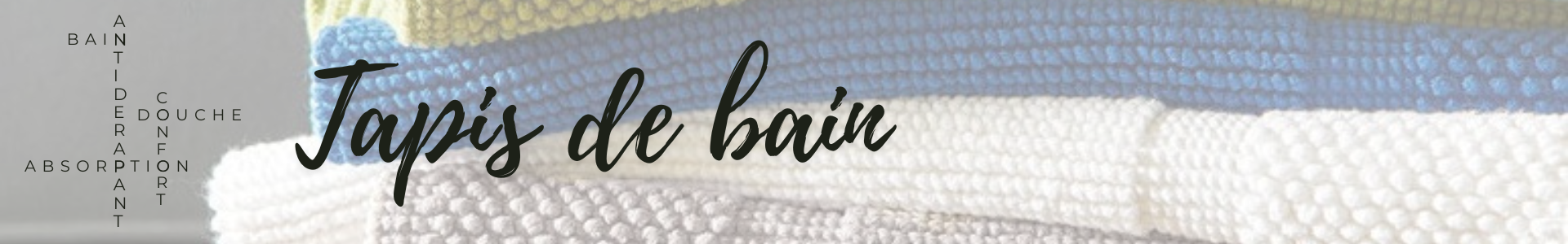 Tapis de bain design Made in France | Coin-fr