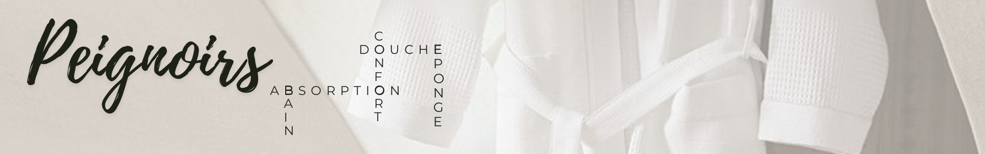 Peignoir design Made in France | Coin-fr