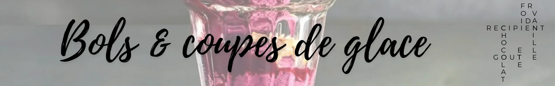 Bols et coupes à glace design Made in France | Coin-fr