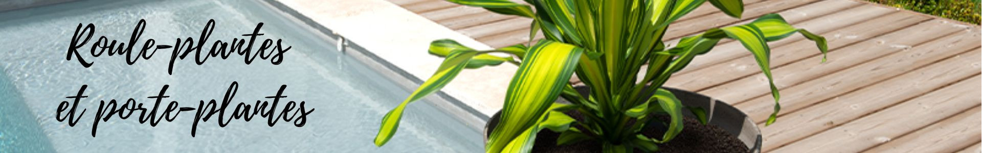 Roule plantes et porte plantes d'extérieur Made in France | Coin-fr