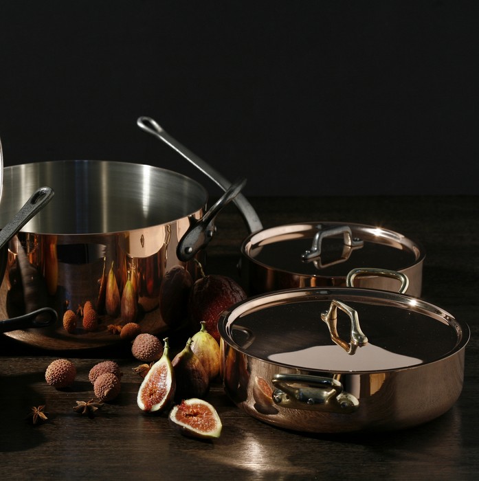 Casseroles en cuivre Inocuivre Primamatera de buyer