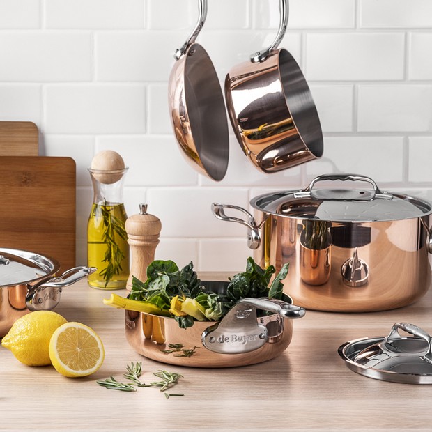 Casseroles en cuivre