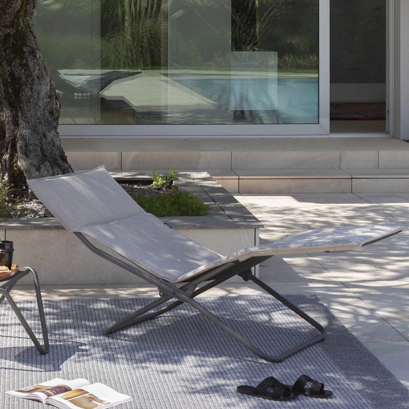 transalounge lafuma mobilier chaise longue