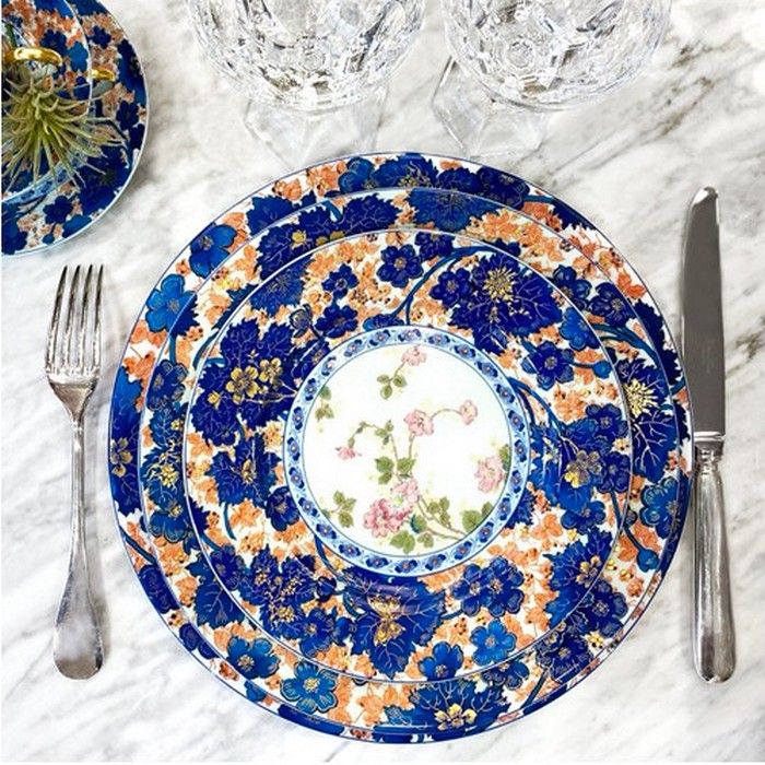dammouse haviland assiettes