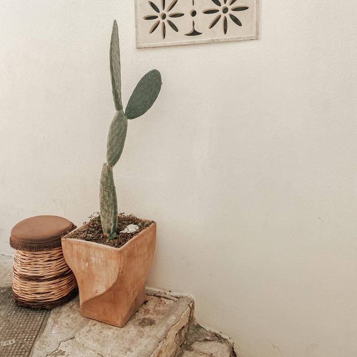 vase en bois