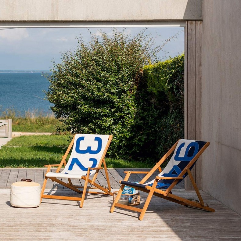 transat bleu et blanc sailbags