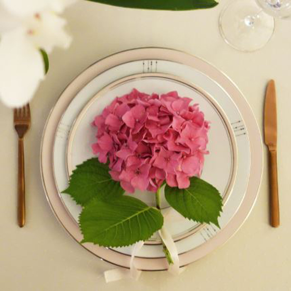 assiette en porcelaine deshoulières