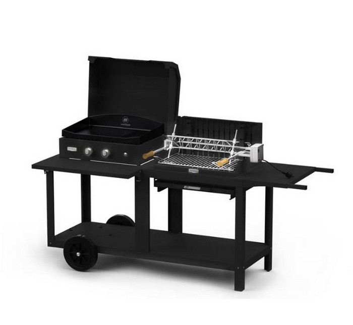 barbecue plancha mixte le marquier