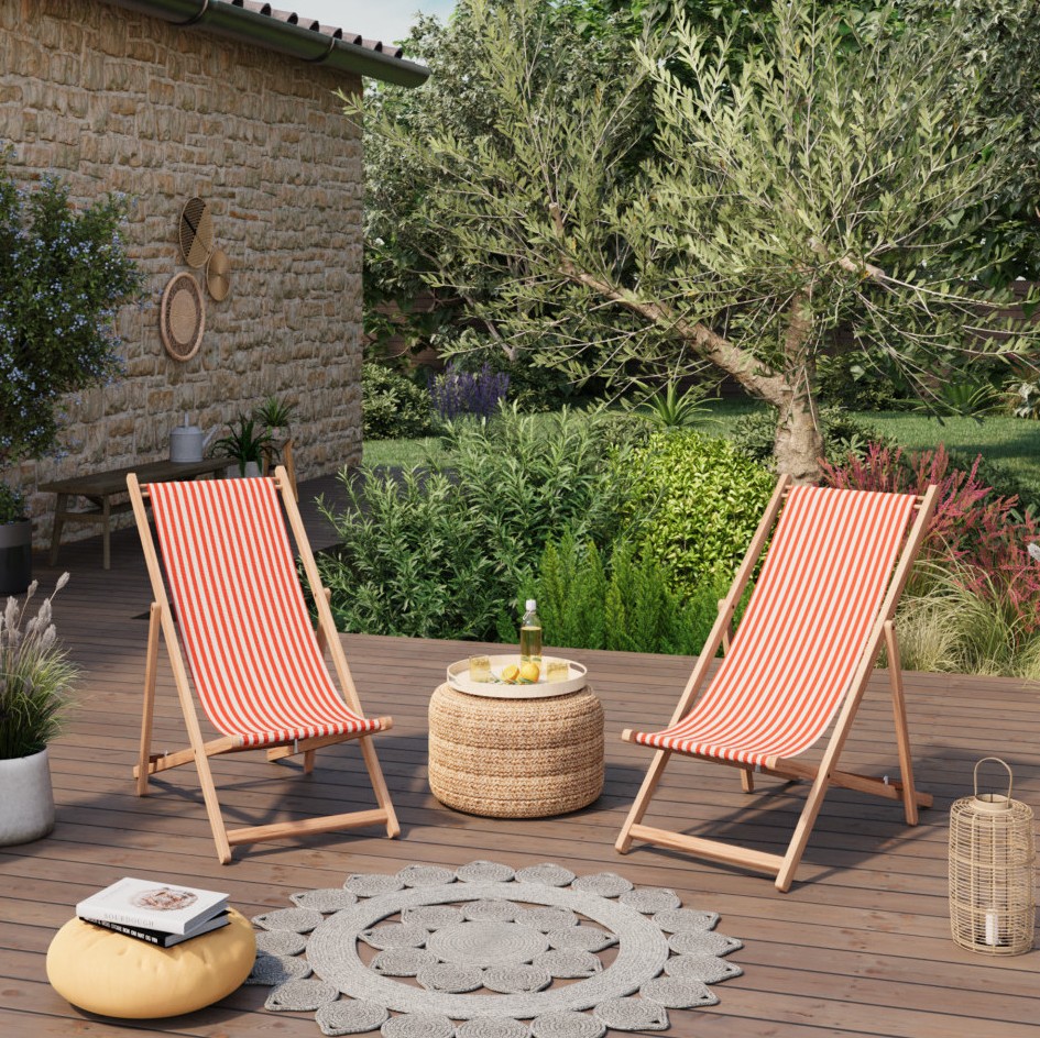 chilienne lacquy en bois artiga