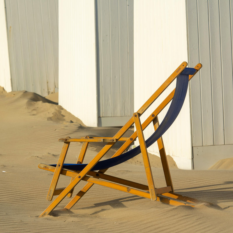 chilienne sur la plage