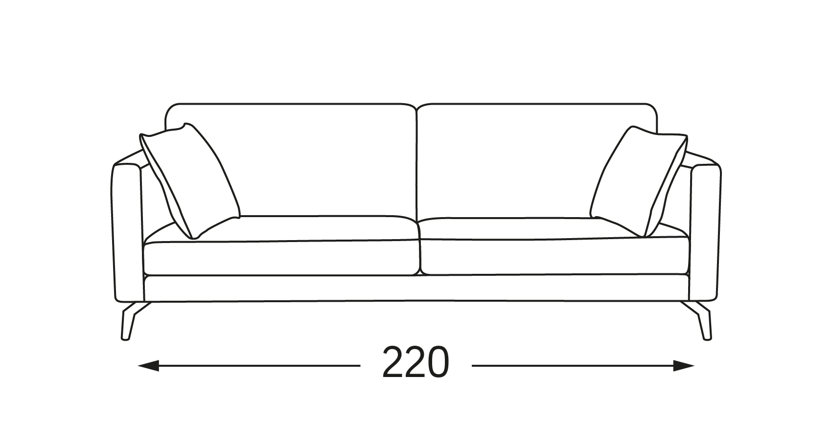 canape citizen 220cm moulins