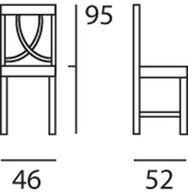 chaise florence dimensions